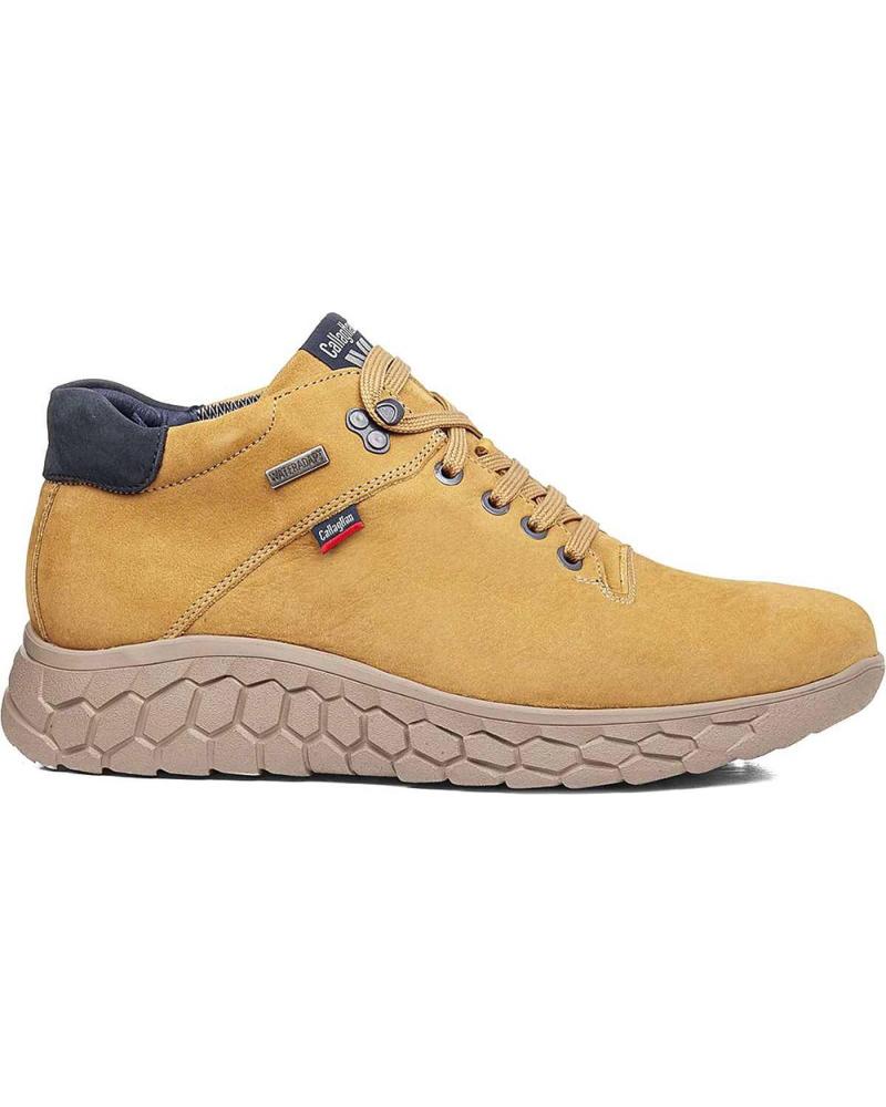 Botines de Hombre CALLAGHAN 60100 HAYA OCRE MOSTAZA