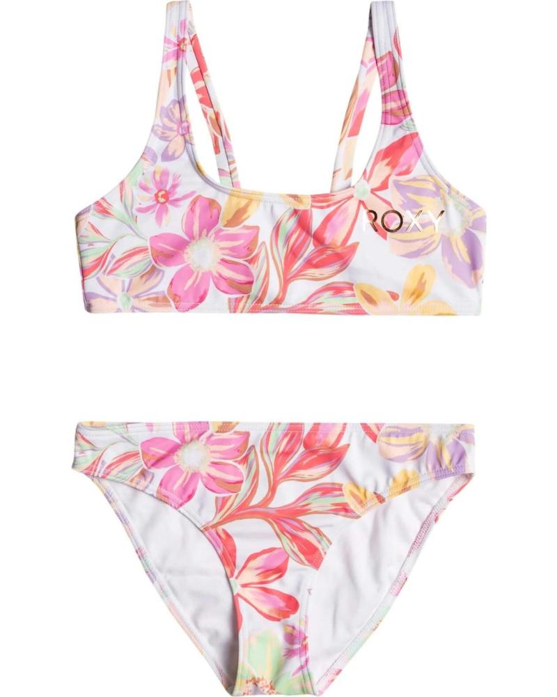 ROXY BIKINI ROXY TROPICAL TIME G WBB7 BLANCO ESTAMPADO FLORAL BLANCO