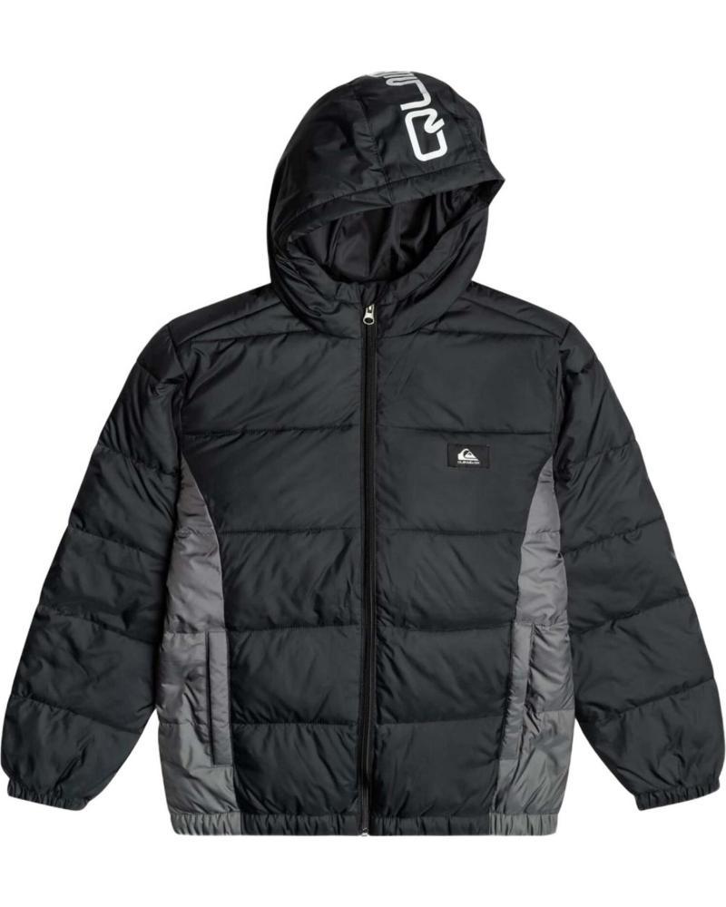 QUIKSILVER CHAQUETA ACOLCHADA QUIKSILVER PARA NIÑOS NEGRA NEGRO