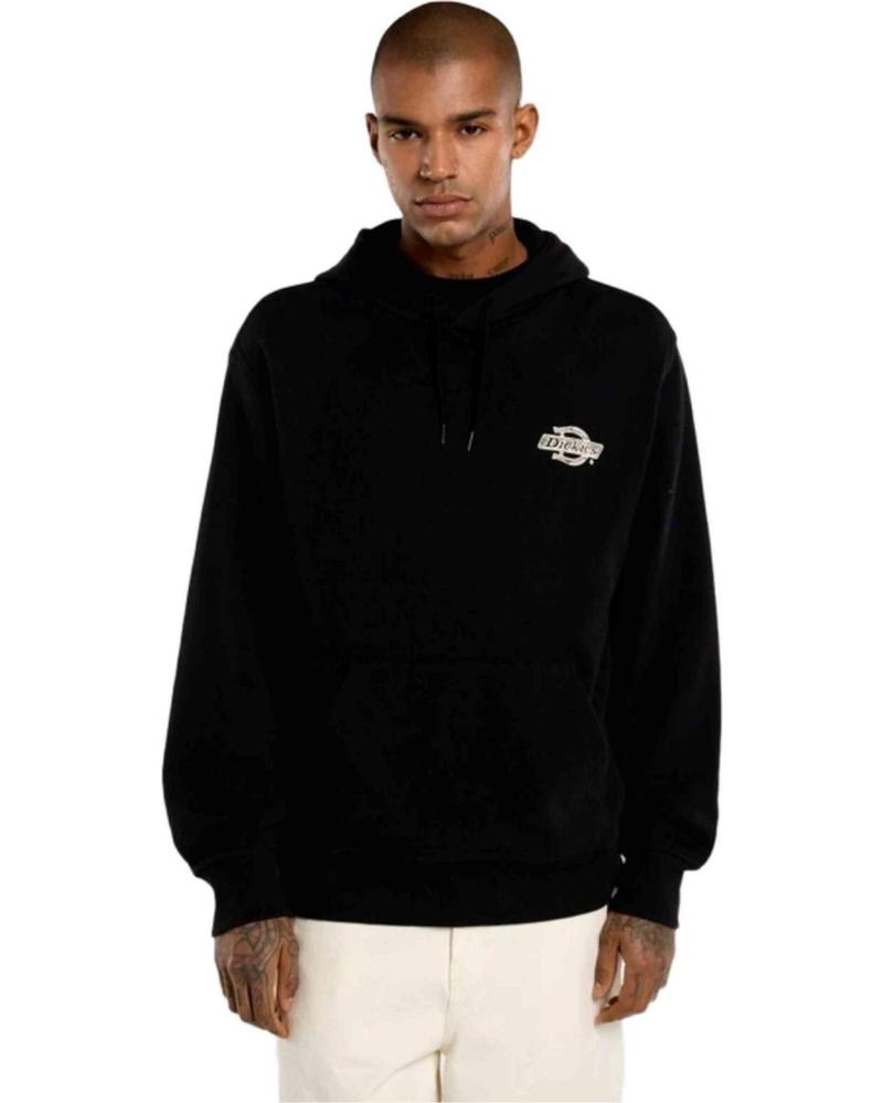 DICKIES SUDADERA CON CAPUCHA DICKIES NEGRO PARA HOMBRE NEGRO