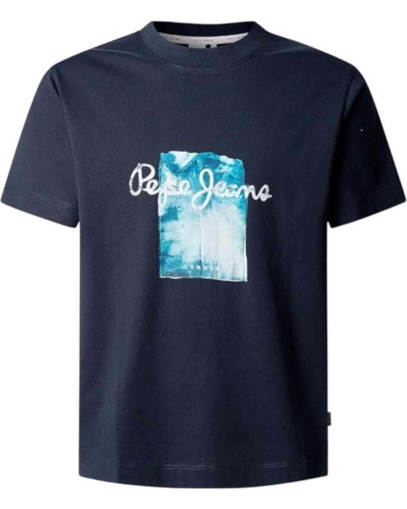 PEPE JEANS CAMISETA PEPE JEANS DE MANGA CORTA CON ESTAMPADO TIE-DYE PARA HOMBRE AZUL