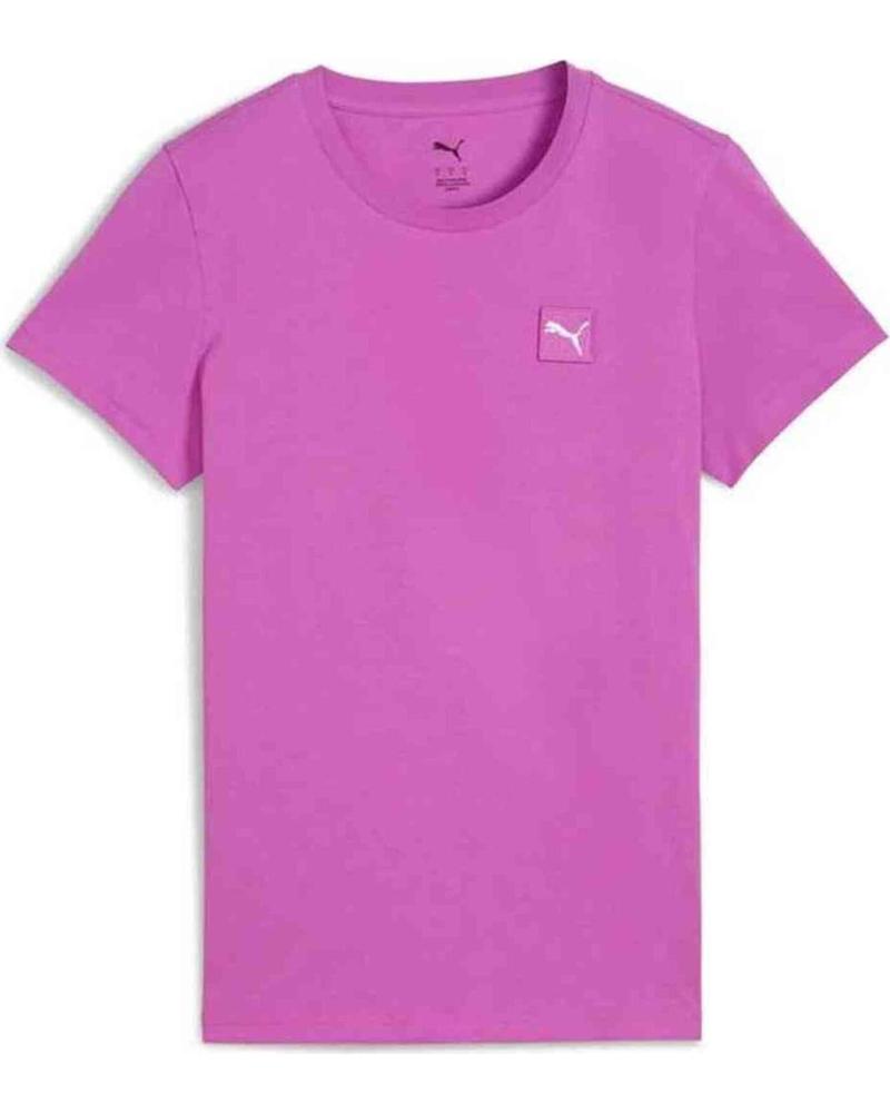 PUMA CAMISETA DE MANGA CORTA PUMA PARA MUJER MORADO