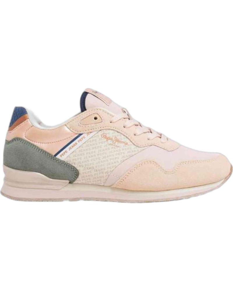 PEPE JEANS ZAPATILLAS PEPE JEANS CASUALES ROSA