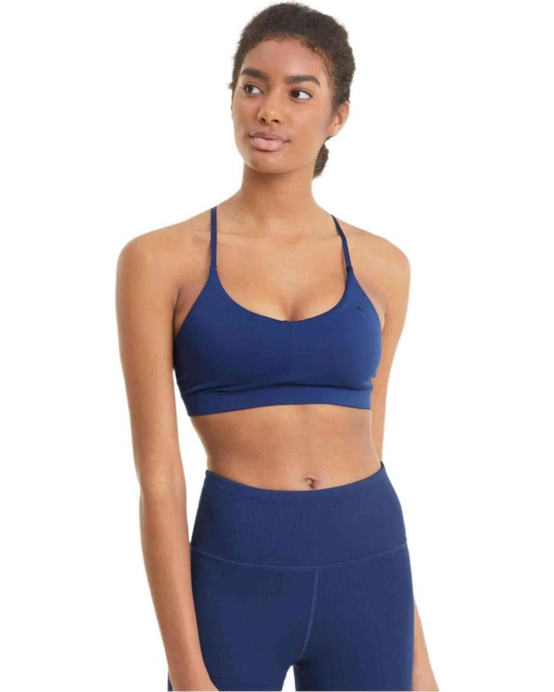 PUMA SUJETADOR DEPORTIVO PUMA PARA MUJER AZUL AZUL