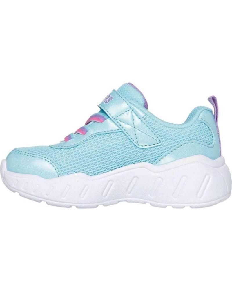 SKECHERS ZAPATILLAS SKECHERS PARA NIÑA CON LUCES AZUL