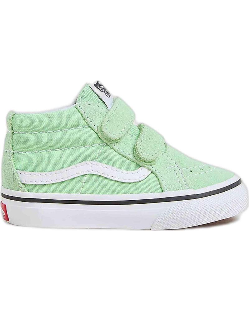 VANS OFF THE WALL ZAPATILLAS VANS SK8-MID REISSUE V PARA BEBÉ EN VERDE VERDE