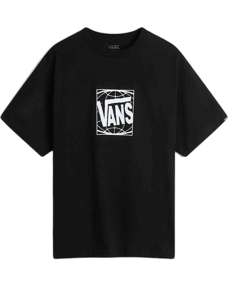 VANS OFF THE WALL CAMISETA VANS OFF THE WALL MANGA CORTA NEGRA PARA HOMBRE NEGRO
