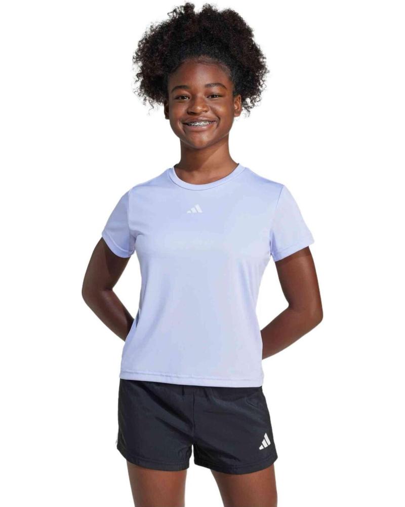ADIDAS CAMISETA ADIDAS DE MANGA CORTA PARA NIÑA MORADO