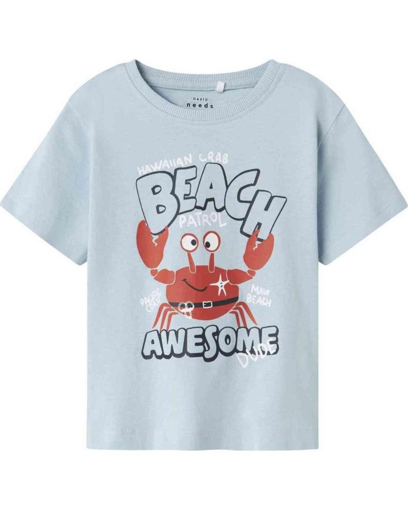 NAME IT CAMISETA DE MANGA CORTA CON ESTAMPADO DE CANGREJO PARA NIÑOS NAME IT AZUL