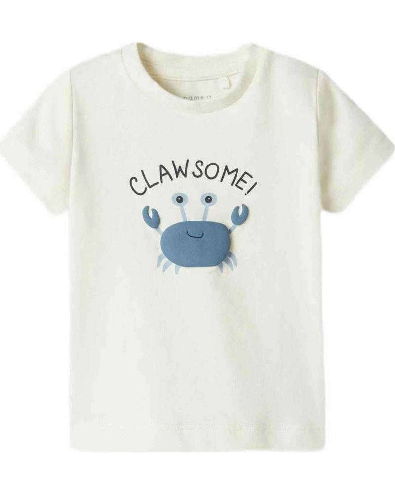 NAME IT CAMISETA DE MANGA CORTA NAME IT CON ESTAMPADO DE CANGREJO PARA NIÑOS BLANCO
