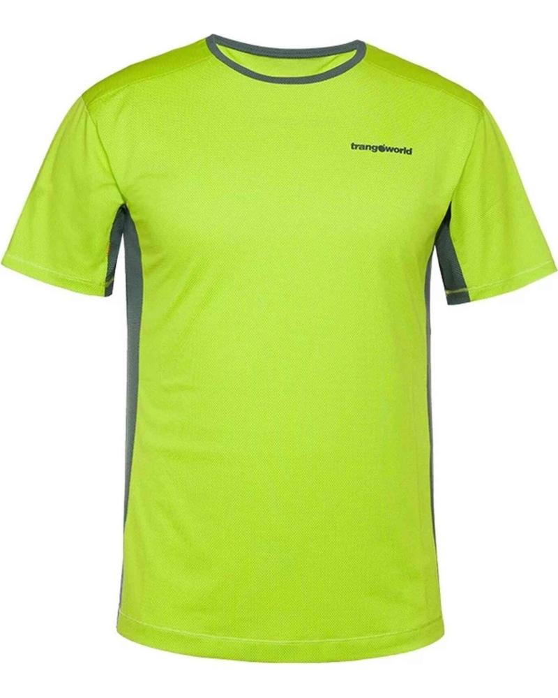 TRANGOWORLD TRANGOWORLD CAMISETA TÉCNICA MANGA CORTA VERDE