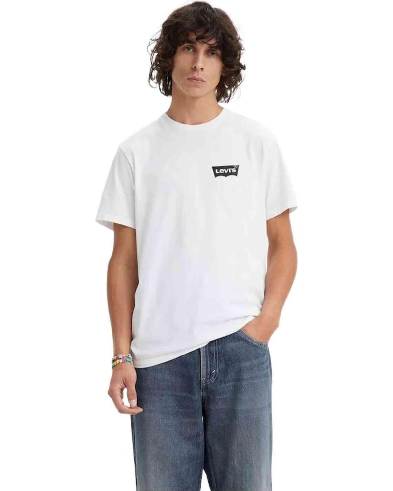 LEVIS CAMISETA LEVI´S DE MANGA CORTA PARA HOMBRE BLANCO