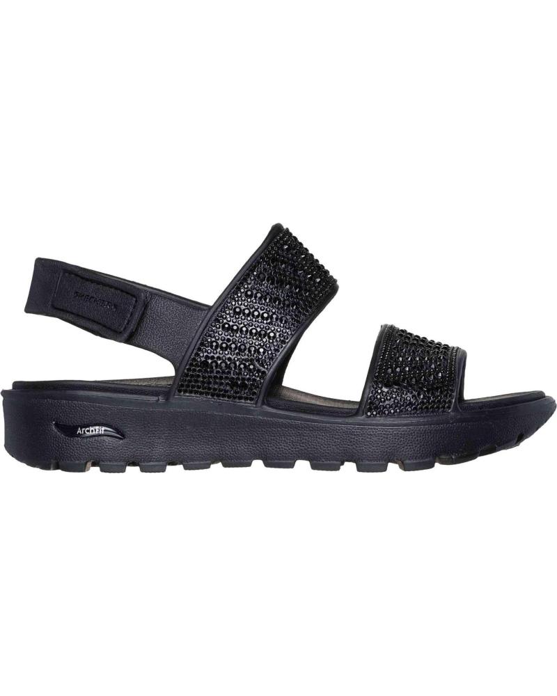 SKECHERS SANDALIAS SKECHERS PARA MUJER EN NEGRO NEGRO