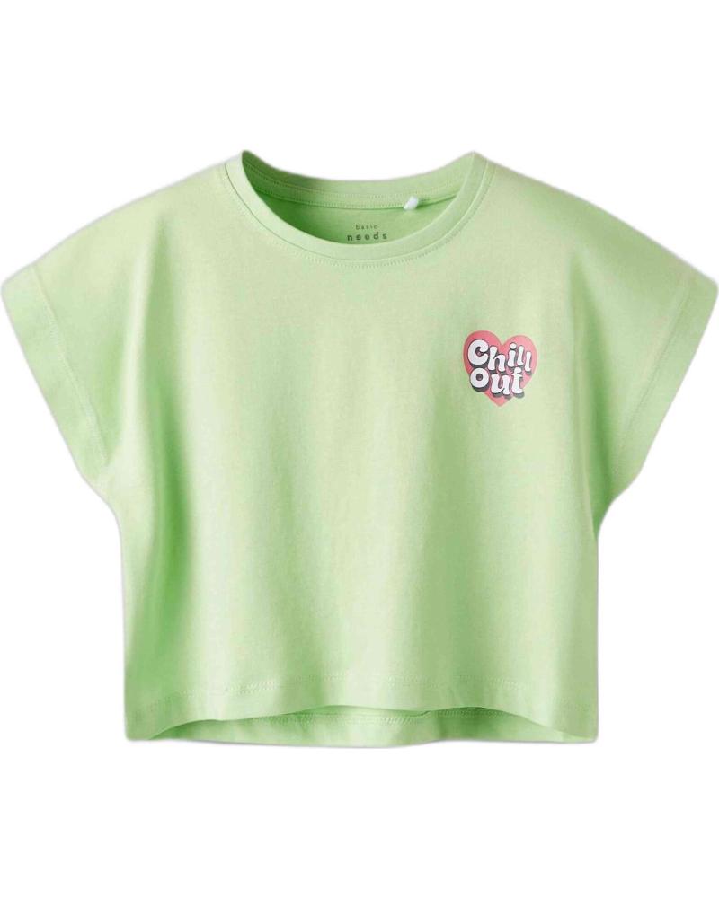 NAME IT CAMISETA CORTA DE MANGA CORTA NAME IT PARA NIÑA VERDE