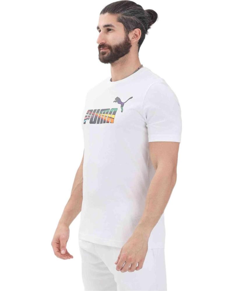 PUMA CAMISETA PUMA LOVE UNITED UNISEX BLANCA BLANCO