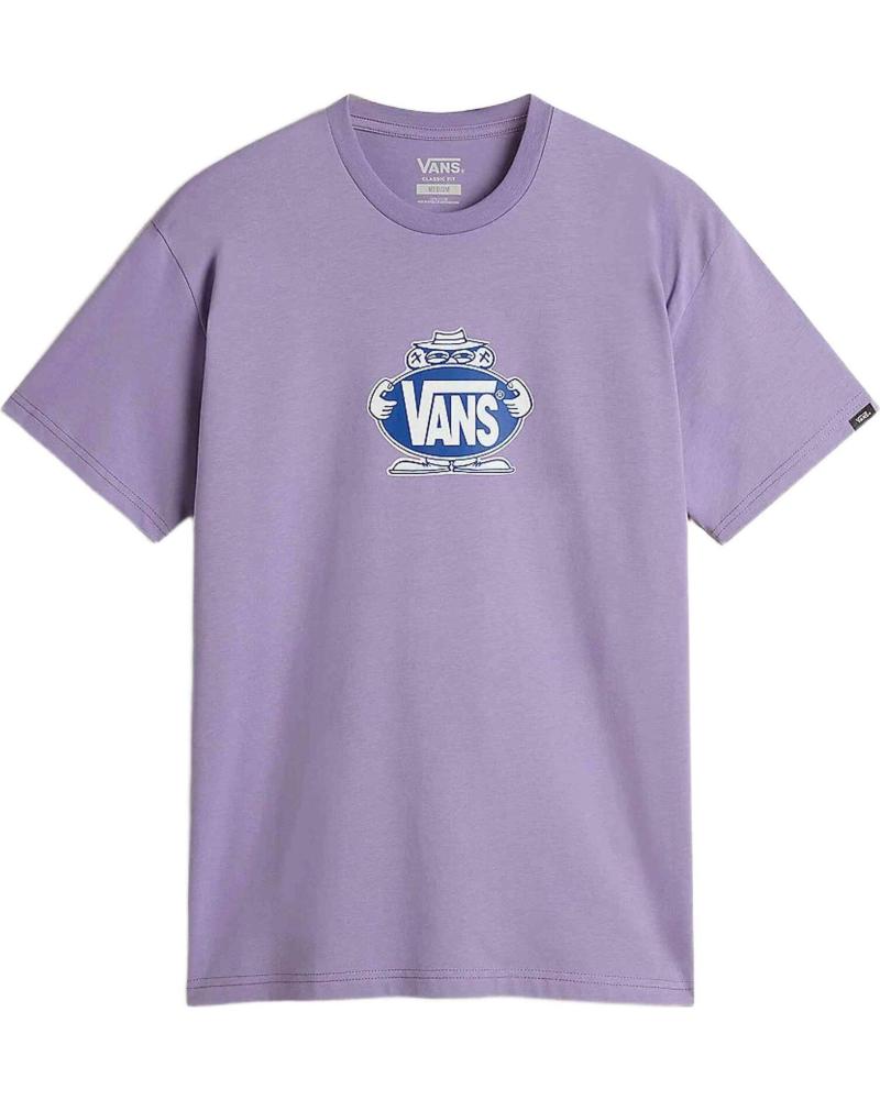 VANS OFF THE WALL CAMISETA VANS OFF THE WALL MANGA CORTA PARA HOMBRE MORADO