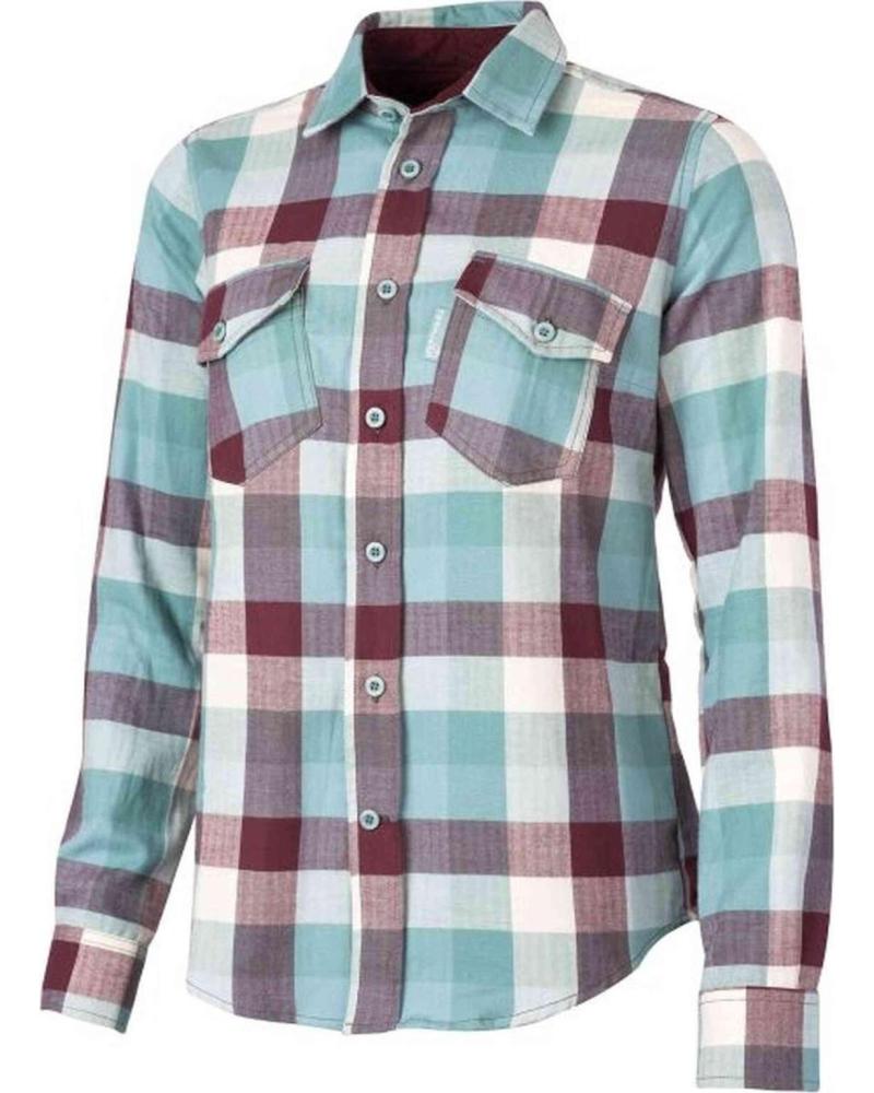 TERNUA CAMISA DE FRANELA A CUADROS TERNUA PARA MUJER MULTICOLOR