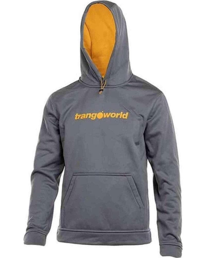 TRANGOWORLD SUDADERA CON CAPUCHA TRANGOWORLD PARA HOMBRE GRIS GRIS