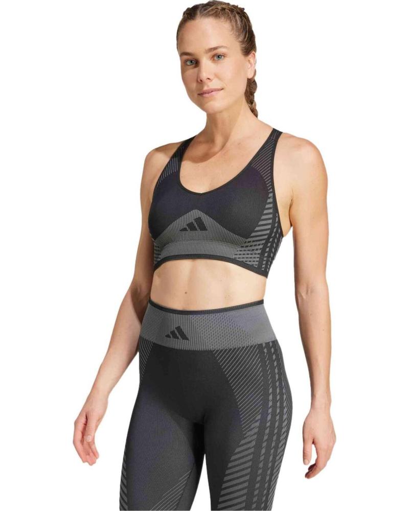 ADIDAS SUJETADOR DEPORTIVO ADIDAS PARA MUJER NEGRO
