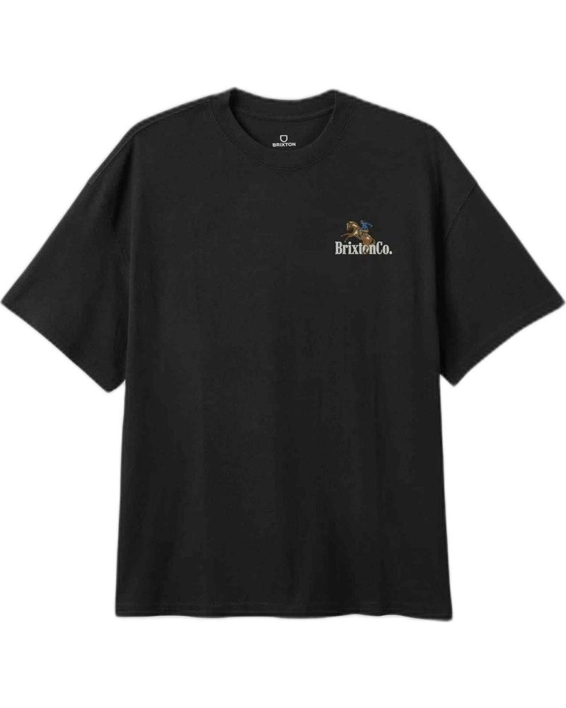 BRIXTON CAMISETA DE MANGA CORTA BRIXTON PARA HOMBRE NEGRA NEGRO