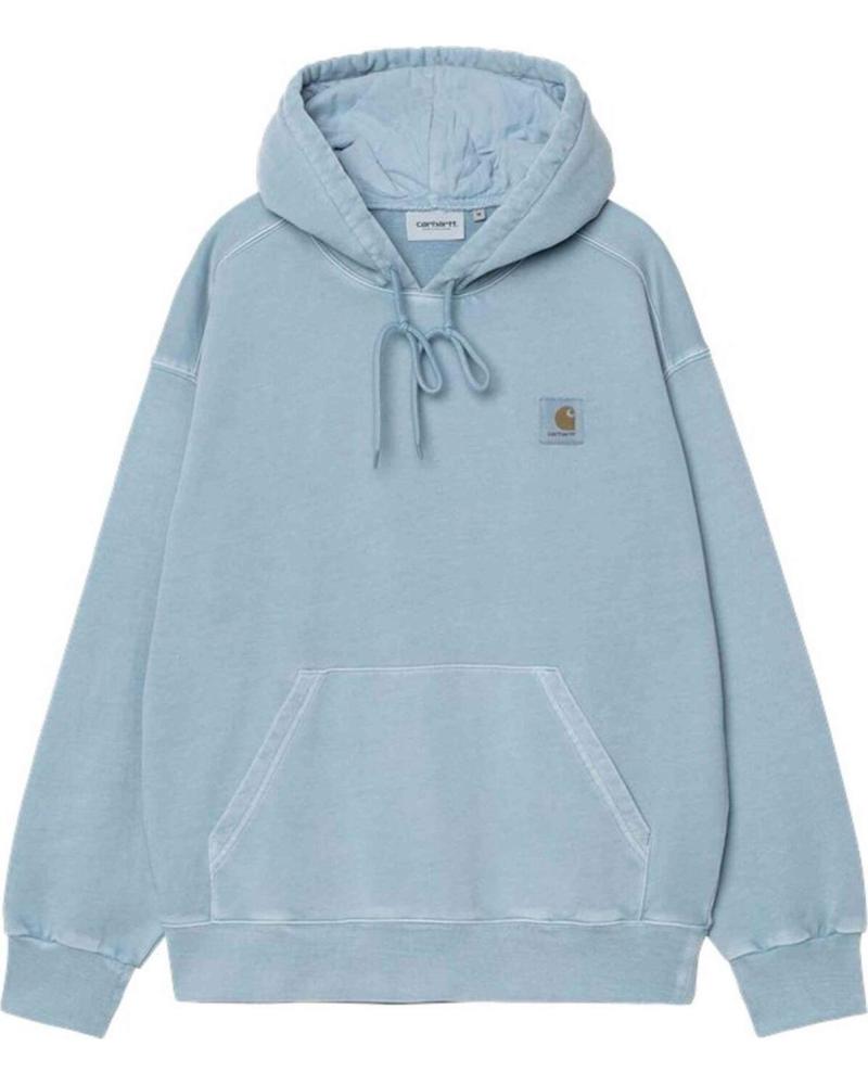 CARHARTT WIP SUDADERA CON CAPUCHA CARHARTT WIP PARA HOMBRE AZUL AZUL