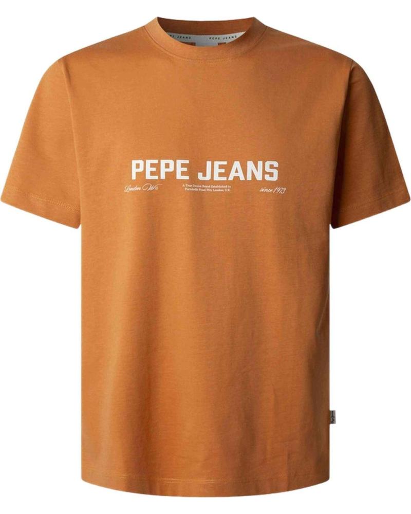 PEPE JEANS CAMISETA PEPE JEANS DE MANGA CORTA PARA HOMBRE EN NARANJA NARANJA