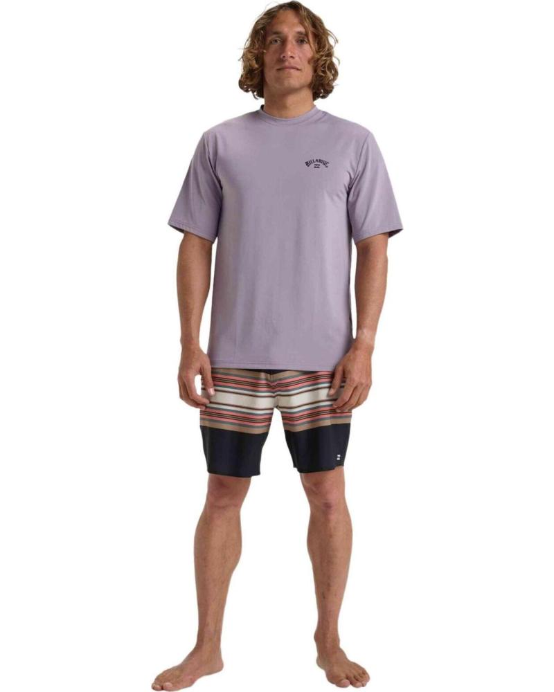 BILLABONG CAMISETA DE MANGA CORTA BILLABONG PARA HOMBRE MORADO