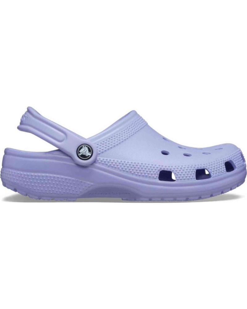 CROCS ZUECOS CLASSIC CLOG ERGONÓMICOS Y VENTILADOS MORADO