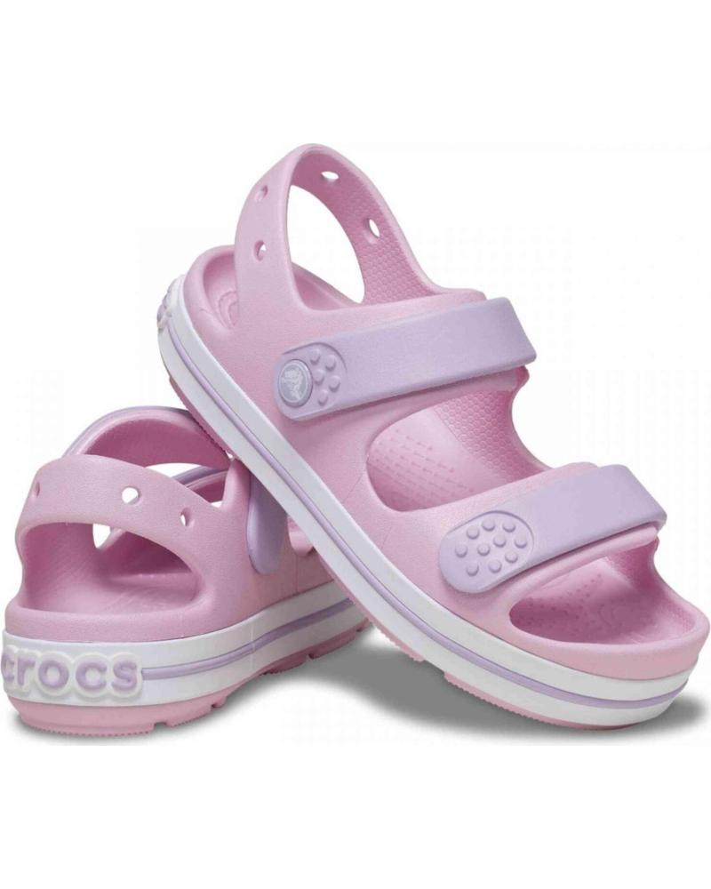 CROCS SANDALIAS CROCS PARA NIÑA ROSA ROSA