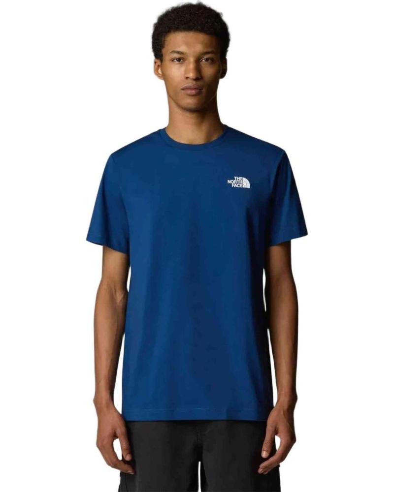 THE NORTH FACE CAMISETA THE NORTH FACE DE MANGA CORTA PARA HOMBRE AZUL