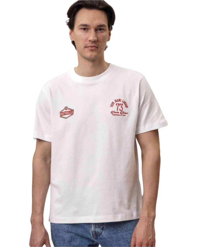 PEPE JEANS CAMISETA PEPE JEANS DE MANGA CORTA PARA HOMBRE BLANCO