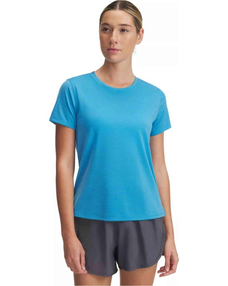 UNDER ARMOUR CAMISETA DE MANGA CORTA UNDER ARMOUR PARA MUJER AZUL