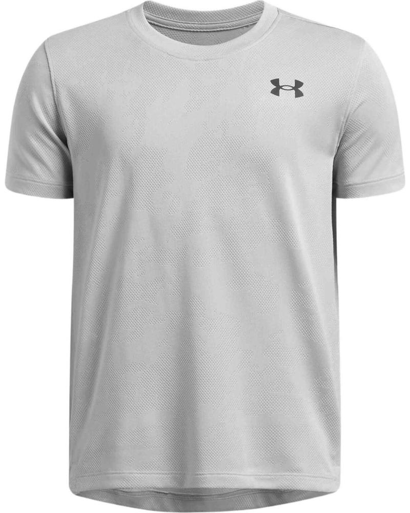 UNDER ARMOUR CAMISETA DE MANGA CORTA UNDER ARMOUR PARA NIÑOS GRIS