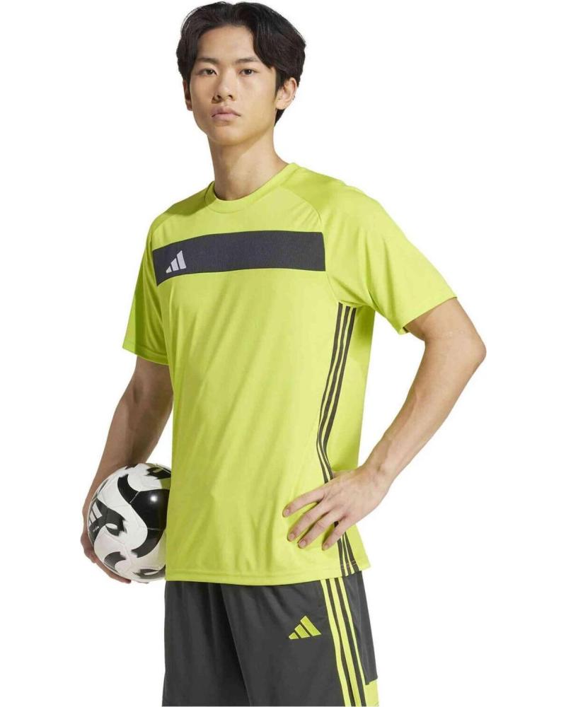 ADIDAS CAMISETA ADIDAS MANGA CORTA HOMBRE AMARILLO