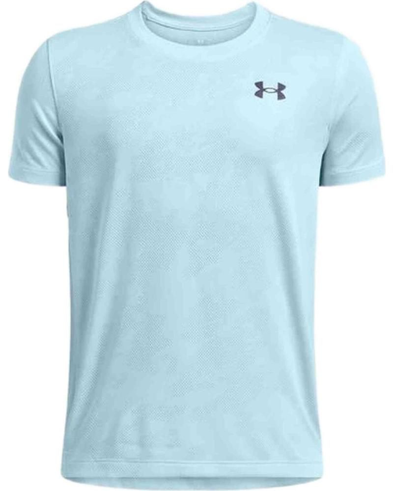 UNDER ARMOUR CAMISETA DE MANGA CORTA UNDER ARMOUR PARA NIÑOS AZUL