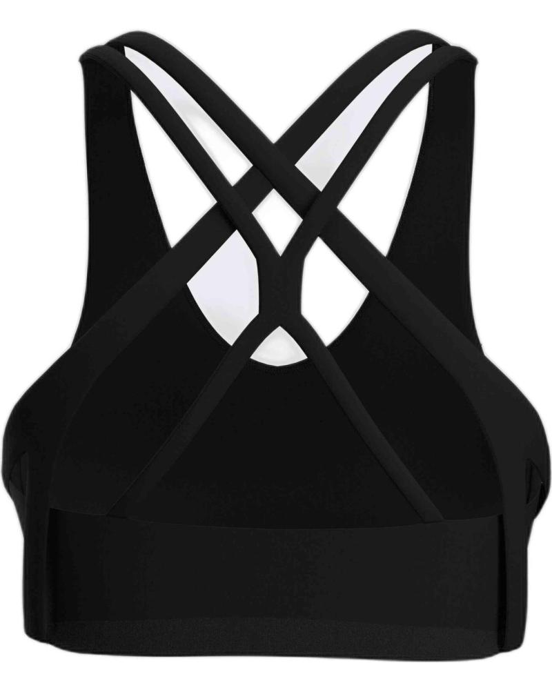 JOMA SUJETADOR DEPORTIVO JOMA PARA MUJER, NEGRO NEGRO