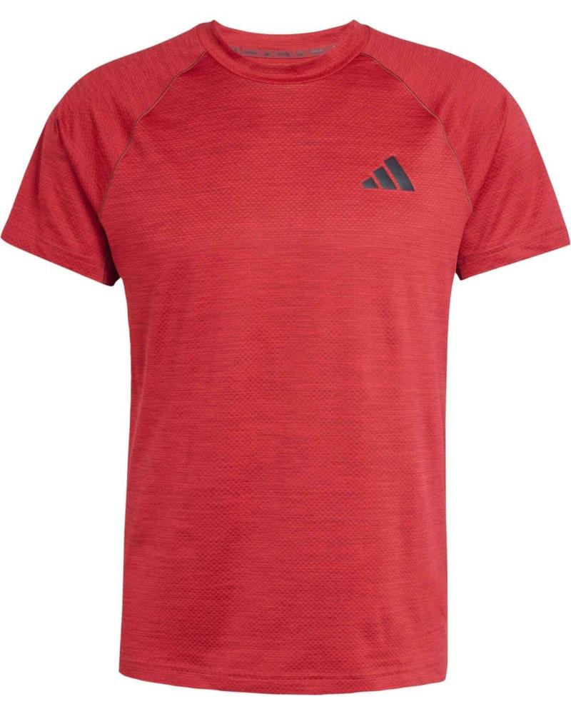 ADIDAS CAMISETA ADIDAS ESSENTIALS LOGO HOMBRE ROJA ROJO