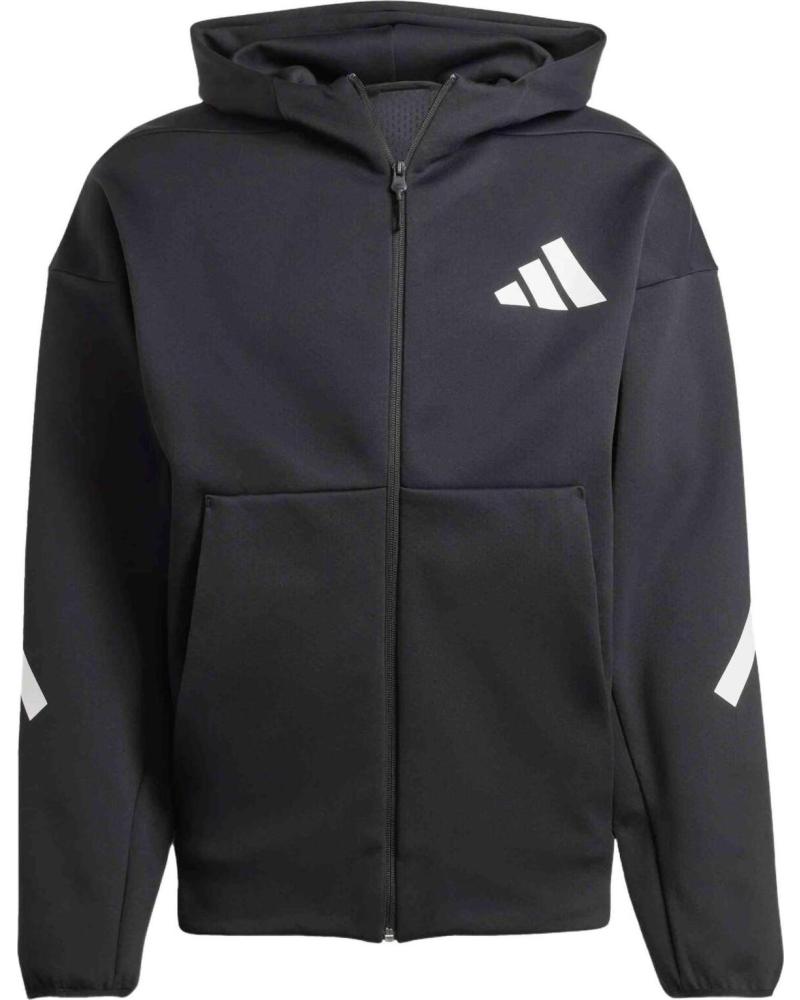 ADIDAS CHAQUETA CON CREMALLERA COMPLETA ADIDAS M ZNE PARA HOMBRE NEGRO