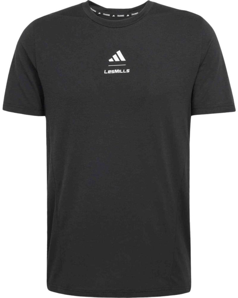 ADIDAS CAMISETA ADIDAS ENSO MANGA CORTA HOMBRE NEGRA NEGRO