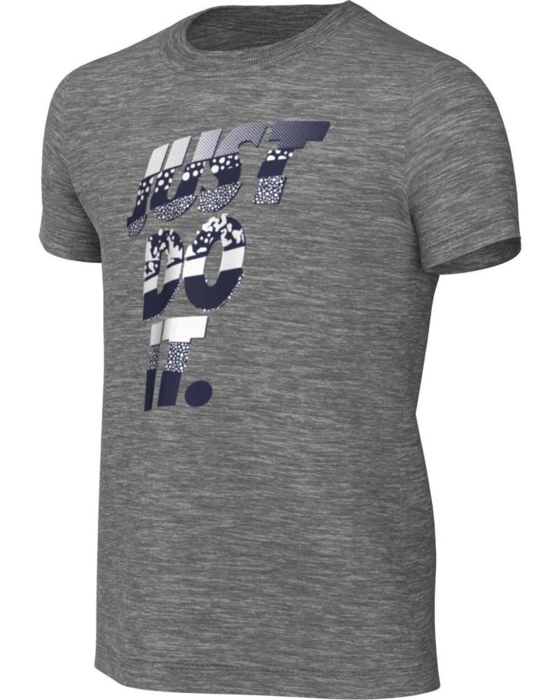 NIKE CAMISETA NIKE JUST DO IT DE MANGA CORTA PARA NIÑOS GRIS