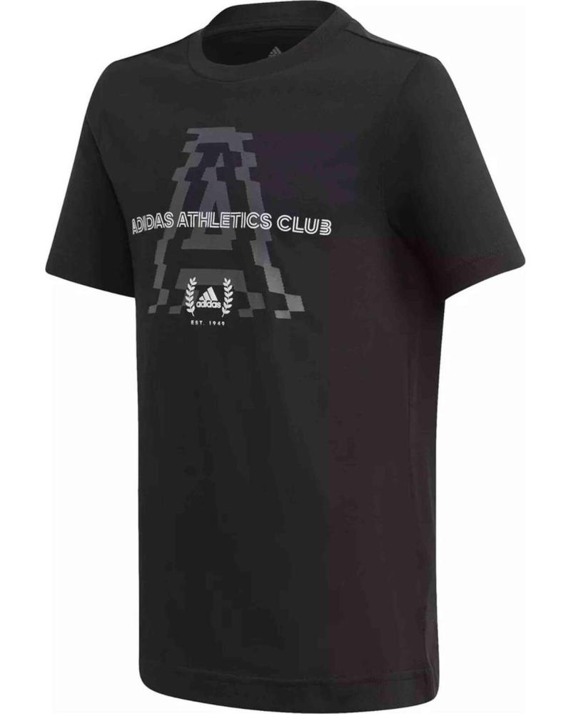 ADIDAS CAMISETA ADIDAS MANGA CORTA PARA NIÑOS UNISEX NEGRA NEGRO