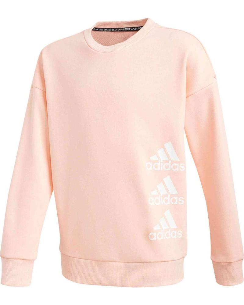 ADIDAS SUDADERA ADIDAS PARA NIÑA ROSA ROSA