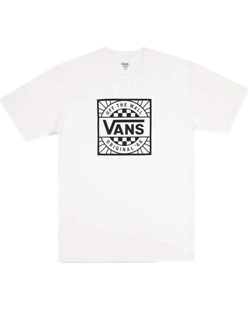 VANS OFF THE WALL CAMISETA VANS OFF THE WALL DE MANGA CORTA PARA HOMBRE BLANCO
