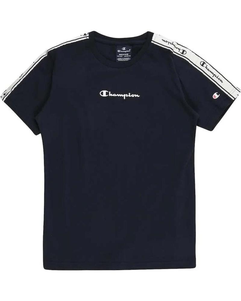 CHAMPION CAMISETA CHAMPION TAPE MARINO PARA HOMBRE AZUL MARINO