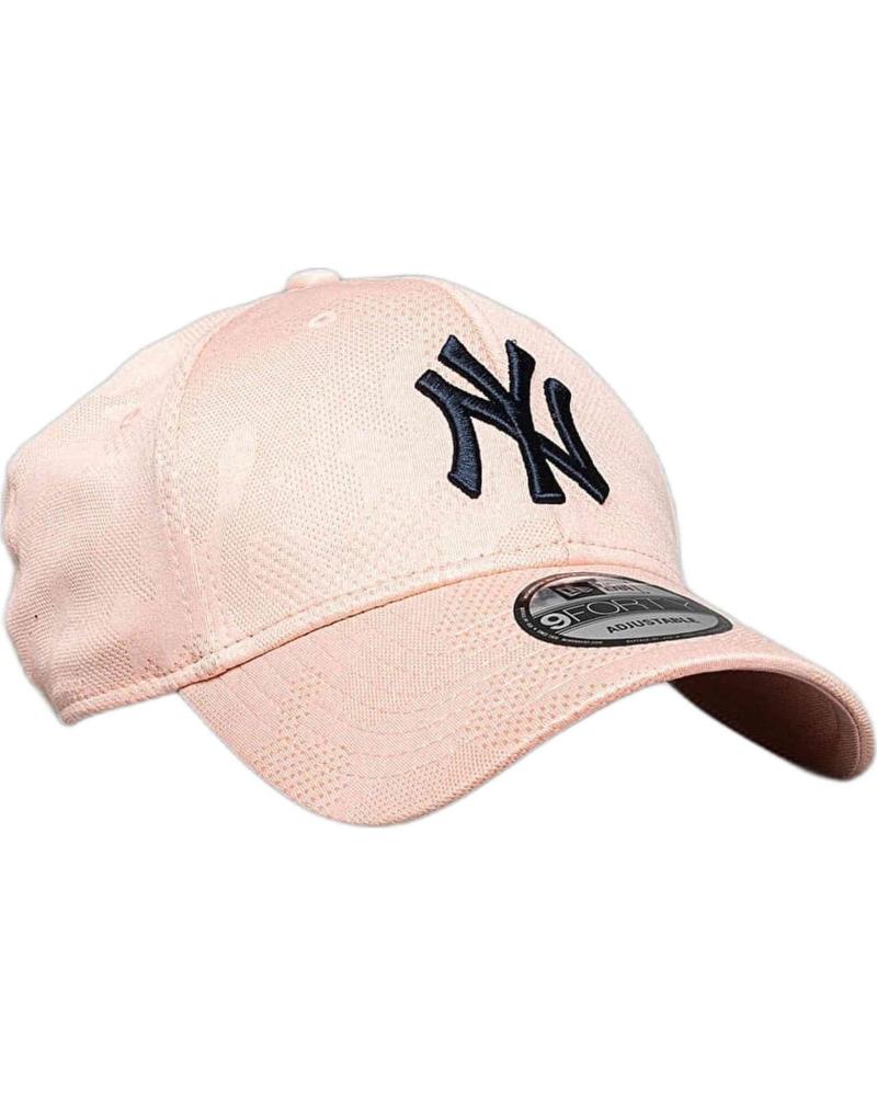 NEW ERA GORRA NEW ERA MLB NEW YORK YANKEES ROSA PARA MUJER NARANJA