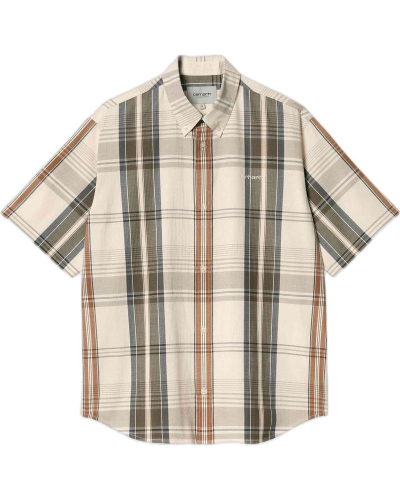 CARHARTT WIP CAMISA DE MANGA CORTA CARHARTT WIP A CUADROS PARA HOMBRE MULTICOLOR