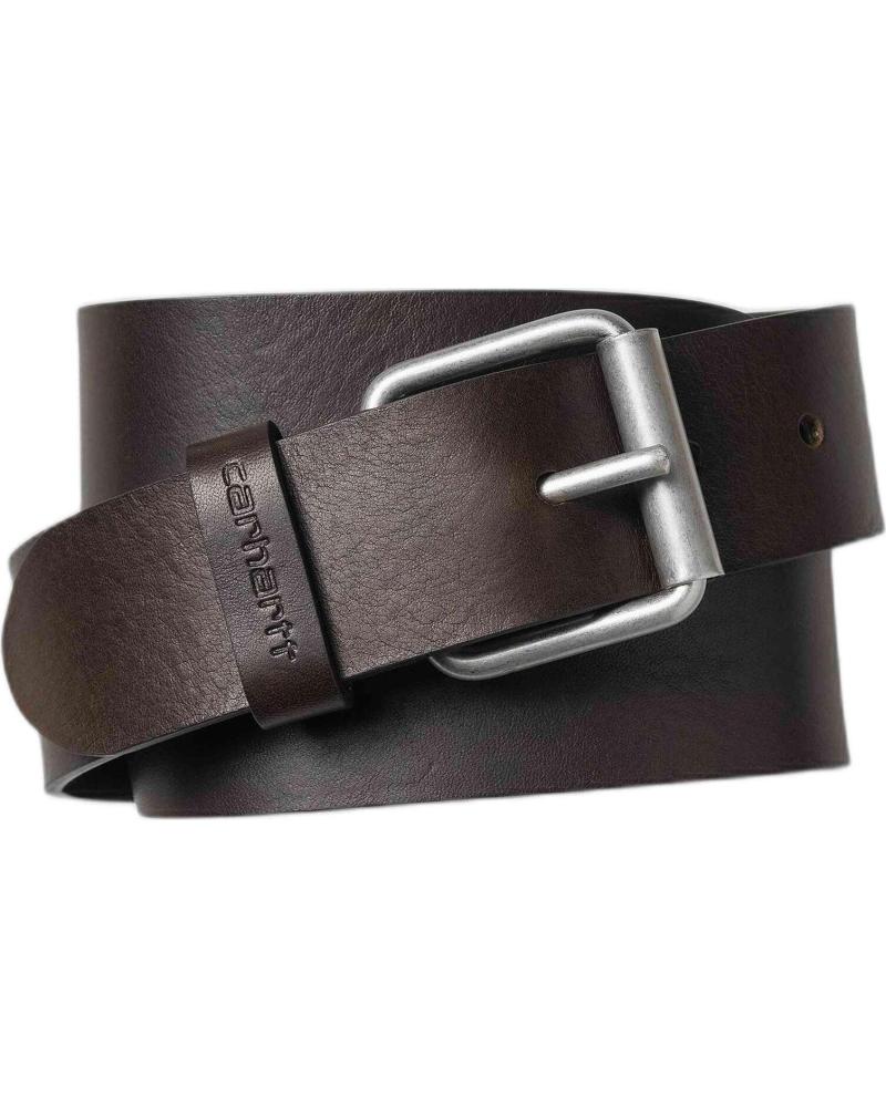 CARHARTT WIP CINTURÓN CARHARTT WIP DE CUERO MARRÓN PARA HOMBRE Y MUJER MARRON