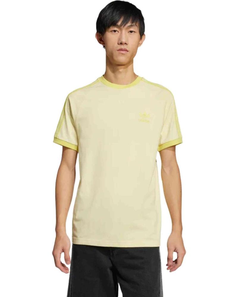 ADIDAS CAMISETA ADIDAS DE MANGA CORTA PARA HOMBRE AMARILLO