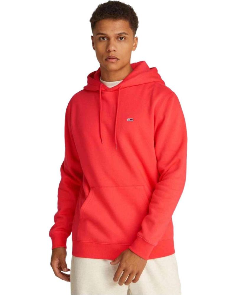 TOMMY HILFIGER SUDADERA CON CAPUCHA TOMMY HILFIGER PARA HOMBRE ROJO