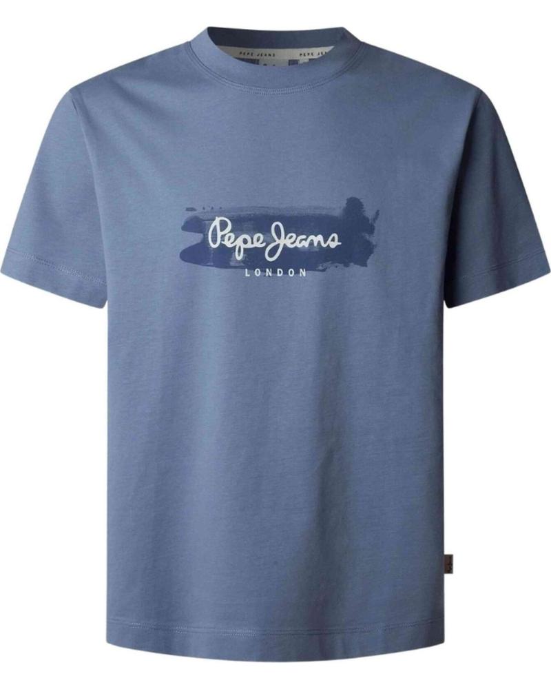 PEPE JEANS CAMISETA PEPE JEANS DE MANGA CORTA PARA HOMBRE EN AZUL AZUL